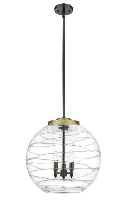 Innovations 221-3S-BAB-G1213-18-LED LED Pendant, Black Antique Brass