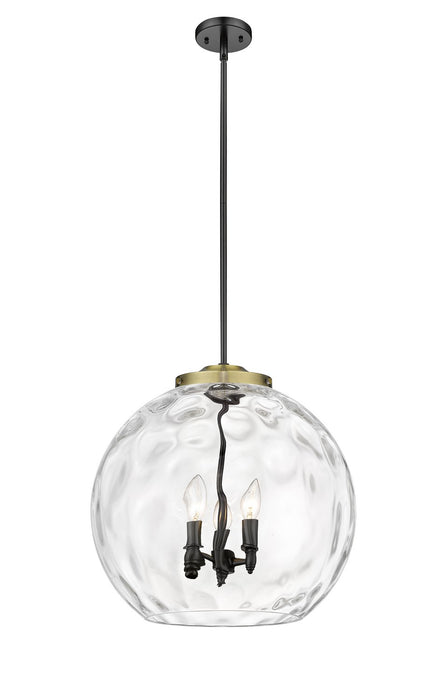 Innovations 221-3S-BAB-G1215-18-LED LED Pendant, Black Antique Brass
