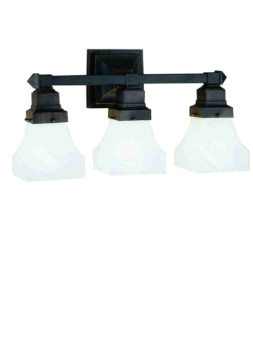 Meyda Tiffany 27623 Three Light Vanity, French Bronzed