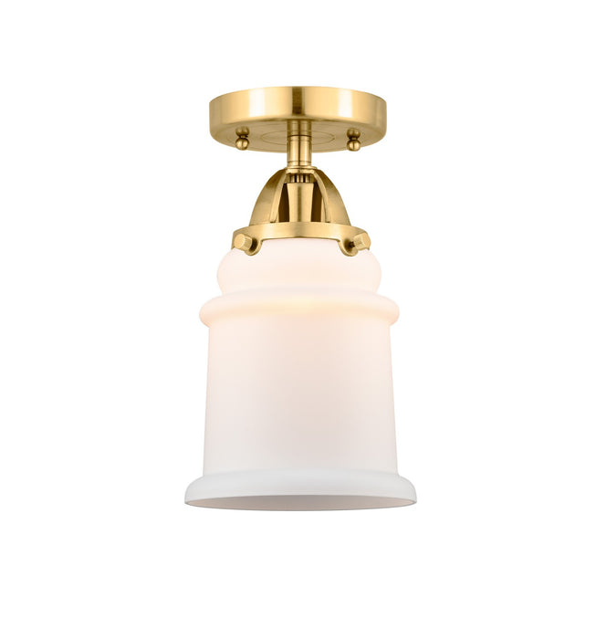 Innovations 288-1C-SG-G181-LED LED Semi-Flush Mount, Satin Gold