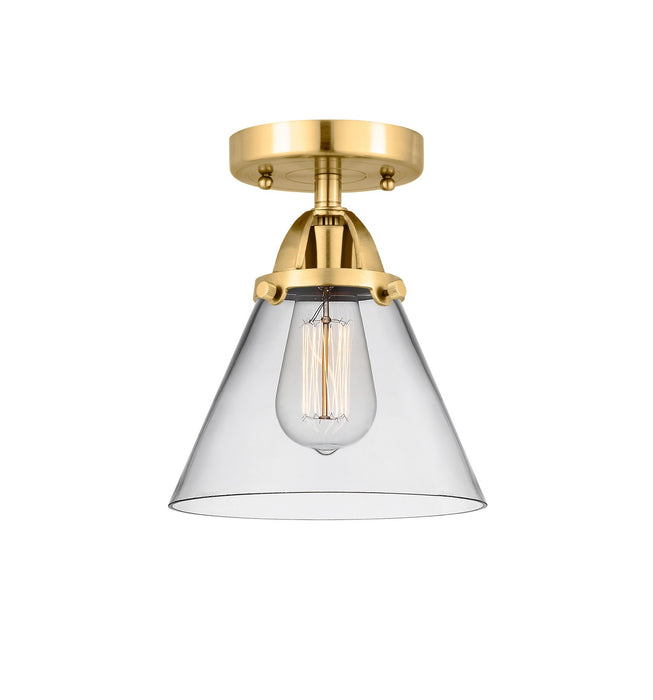 Innovations 288-1C-SG-G42-LED LED Semi-Flush Mount, Satin Gold