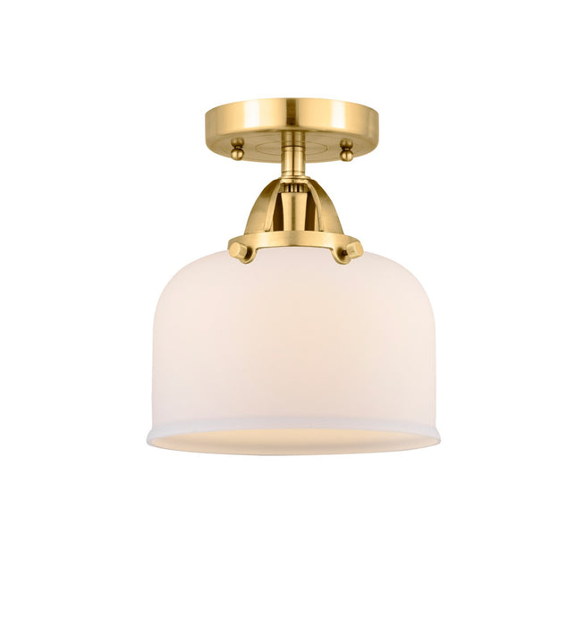 Innovations 288-1C-SG-G71-LED LED Semi-Flush Mount, Satin Gold