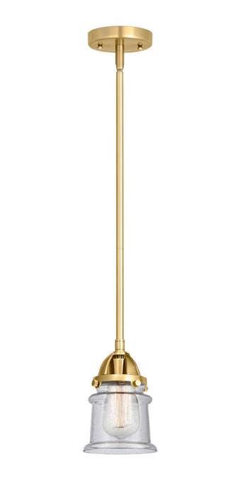 Innovations 288-1S-SG-G184S-LED LED Mini Pendant, Satin Gold