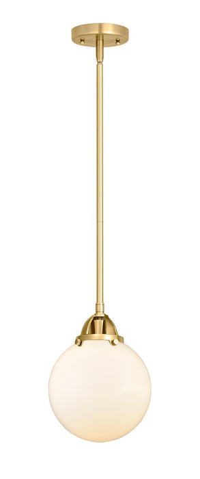 Innovations 288-1S-SG-G201-8-LED LED Mini Pendant, Satin Gold