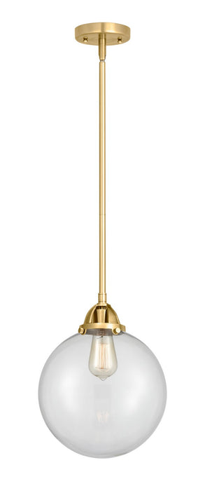 Innovations 288-1S-SG-G202-10-LED LED Mini Pendant, Satin Gold