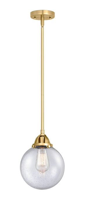 Innovations 288-1S-SG-G204-8 One Light Mini Pendant, Satin Gold