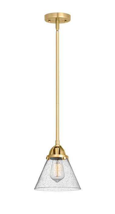 Innovations 288-1S-SG-G44 One Light Mini Pendant, Satin Gold