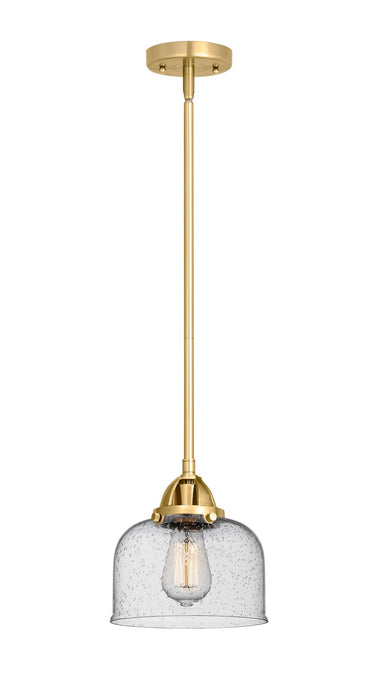 Innovations 288-1S-SG-G74 One Light Mini Pendant, Satin Gold