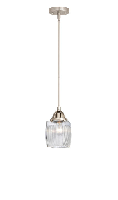 Innovations 288-1S-SN-G302 One Light Mini Pendant, Brushed Satin Nickel