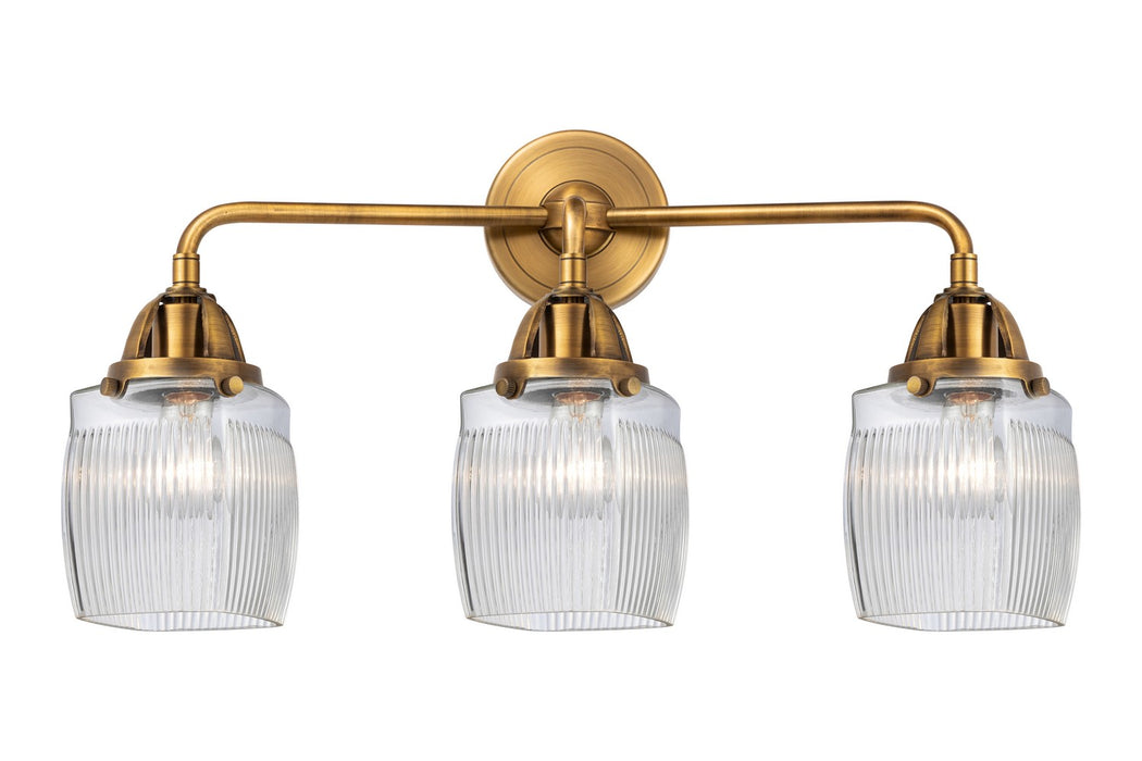 Innovations 288-3W-BB-G302-LED LED Bath Vanity, Brushed Brass