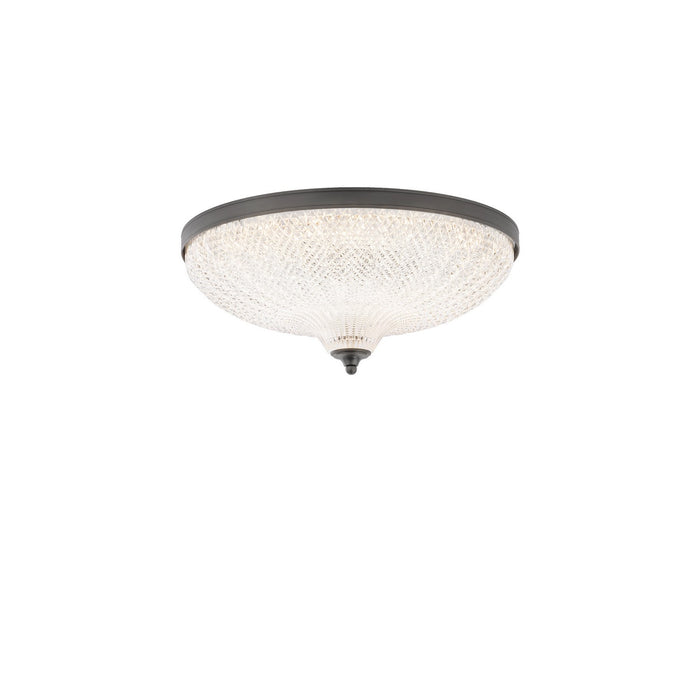 Schonbek S6016-700O LED Flush Mount, Aged Brass