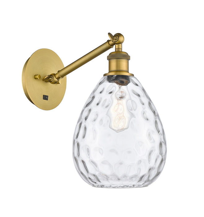 Innovations 317-1W-BB-G372 LED Wall Sconce, Brushed Brass