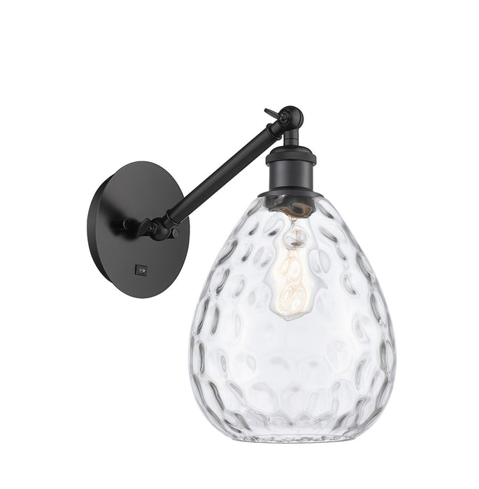Innovations 317-1W-BK-G372 LED Wall Sconce, Matte Black