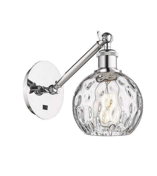 Innovations 317-1W-PC-G1215-6 One Light Wall Sconce, Polished Chrome