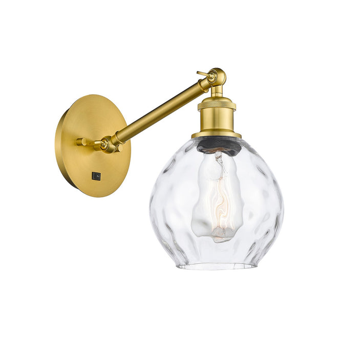 Innovations 317-1W-SG-G362-LED LED Wall Sconce, Satin Gold