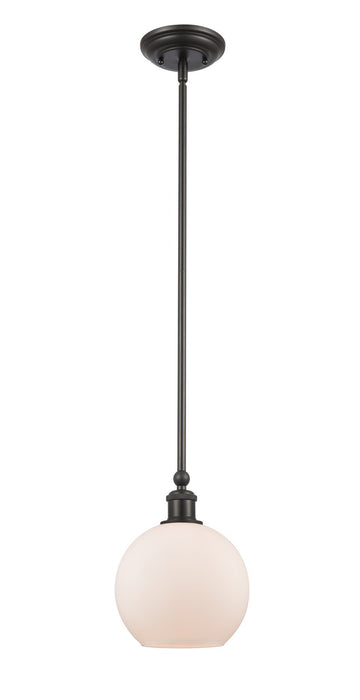 Innovations 341-1S-BK-G121-8-LED LED Mini Pendant, Matte Black