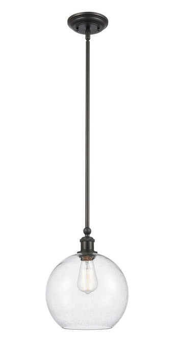 Innovations 341-1S-BK-G124-10-LED LED Mini Pendant, Matte Black