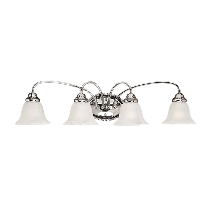 Millennium 414-CH Four Light Vanity, Chrome