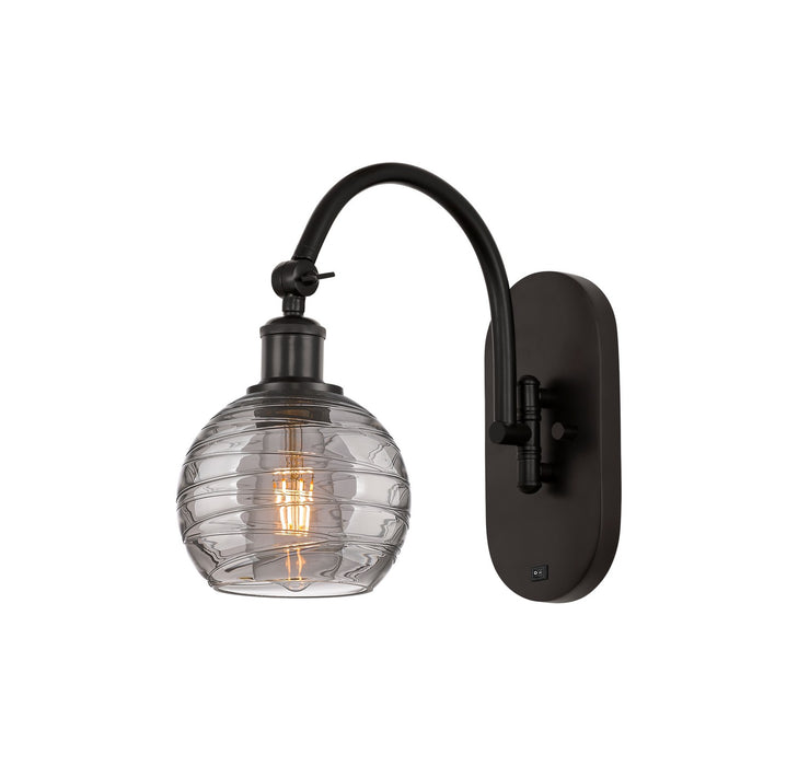 Innovations 518-1W-OB-G1213-6SM One Light Wall Sconce, Oil Rubbed Bronze