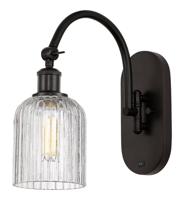 Innovations 518-1W-OB-G559-5CL One Light Wall Sconce, Oil Rubbed Bronze