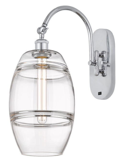 Innovations 518-1W-PC-G557-8CL One Light Wall Sconce, Polished Chrome