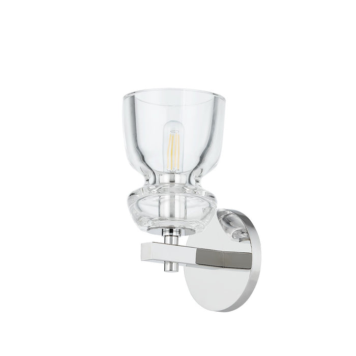 Troy Lighting B1109-PN One Light Wall Sconce, Polished Nickel