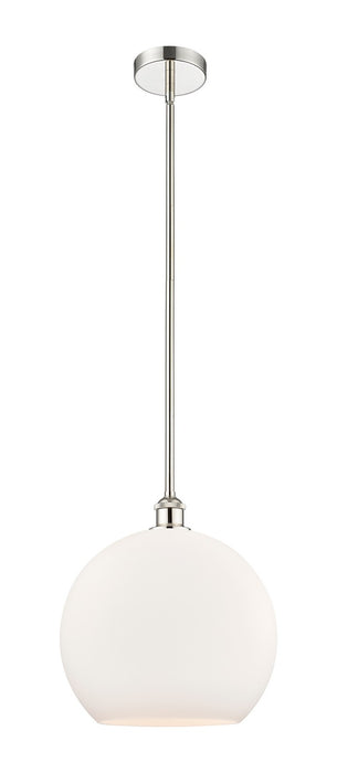 Innovations 616-1S-PN-G121-14 One Light Pendant, Polished Nickel