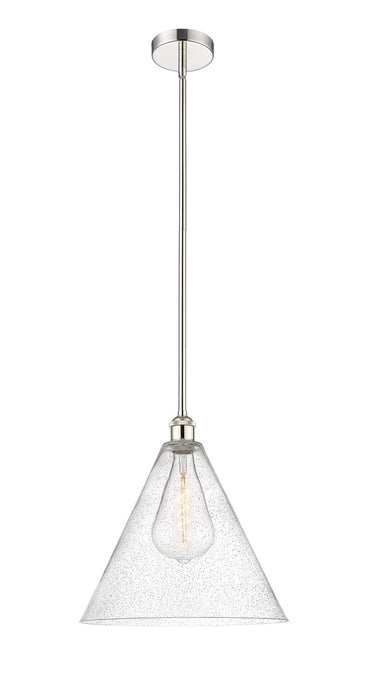 Innovations 616-1S-PN-GBC-164 One Light Pendant, Polished Nickel