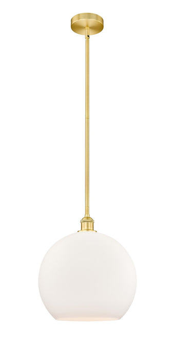 Innovations 616-1S-SG-G121-14 One Light Pendant, Satin Gold