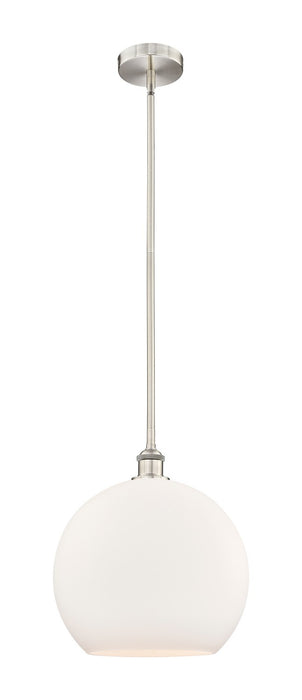 Innovations 616-1S-SN-G121-14 One Light Pendant, Brushed Satin Nickel