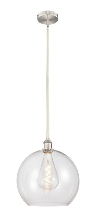 Innovations 616-1S-SN-G122-14 One Light Pendant, Brushed Satin Nickel
