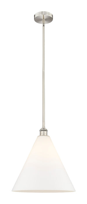 Innovations 616-1S-SN-GBC-161 One Light Pendant, Brushed Satin Nickel