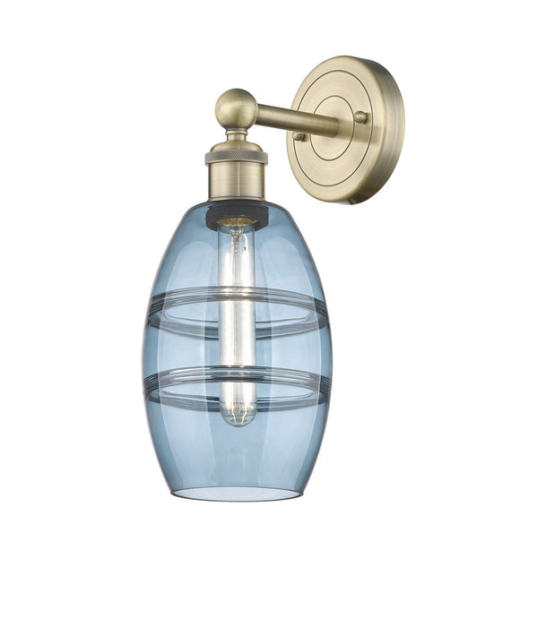 Innovations 616-1W-AB-G557-6BL One Light Wall Sconce, Antique Brass
