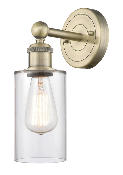 Innovations 616-1W-AB-G802 One Light Wall Sconce, Antique Brass