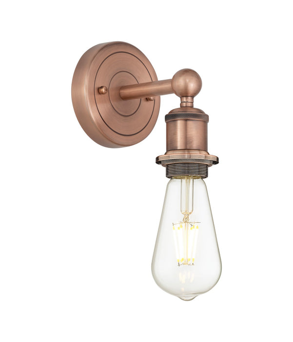 Innovations 616-1W-AC One Light Wall Sconce, Antique Copper