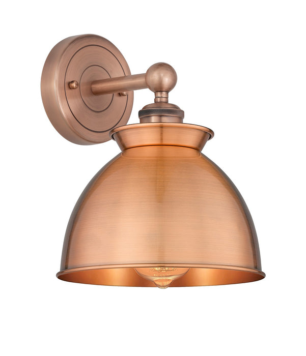 Innovations 616-1W-AC-M14-AC One Light Wall Sconce, Antique Copper