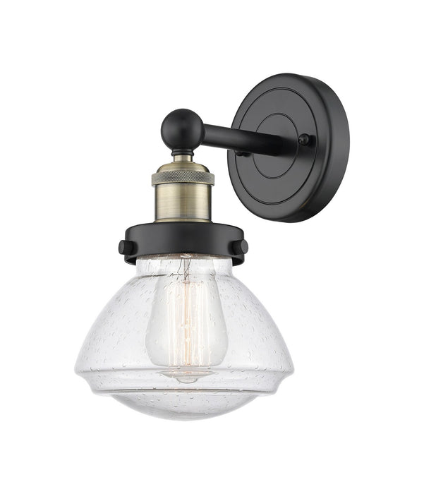 Innovations 616-1W-BAB-G324 One Light Wall Sconce, Black Antique Brass