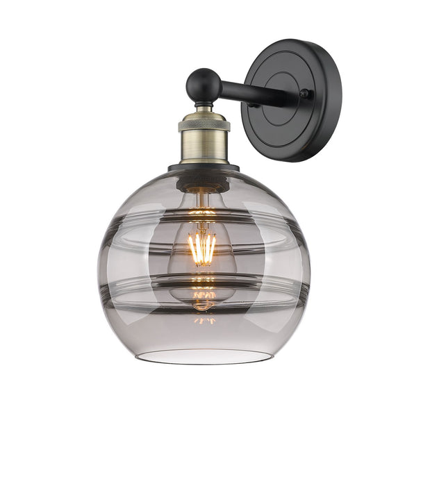 Innovations 616-1W-BAB-G556-8SM One Light Wall Sconce, Black Antique Brass