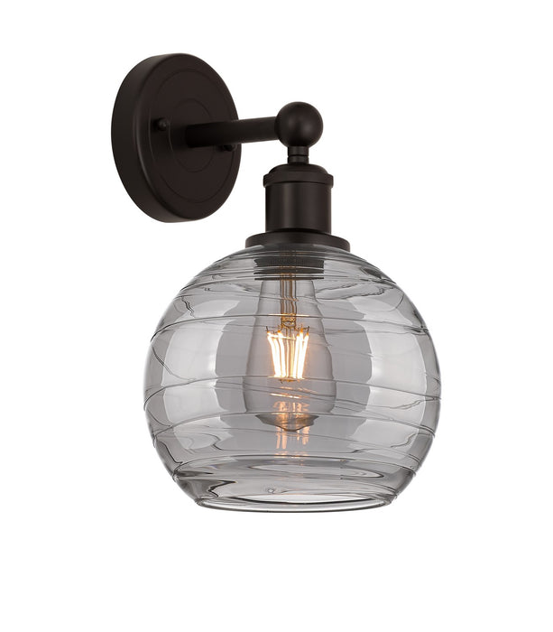Innovations 616-1W-OB-G1213-8SM One Light Wall Sconce, Oil Rubbed Bronze