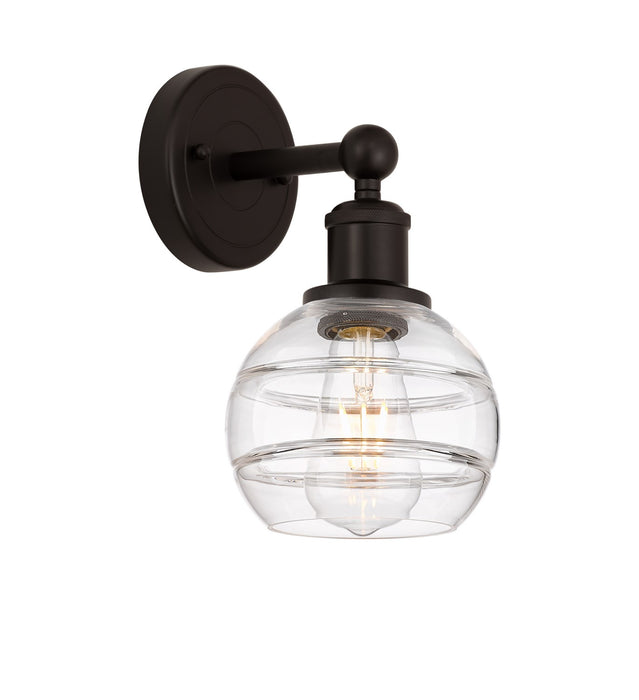 Innovations 616-1W-OB-G556-6CL One Light Wall Sconce, Oil Rubbed Bronze