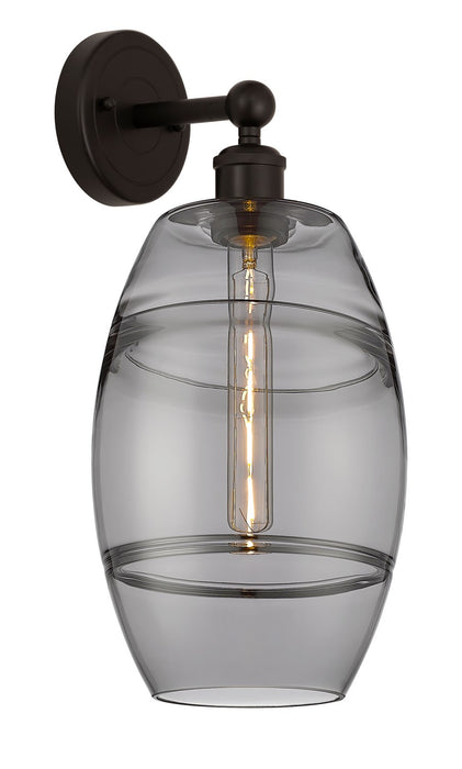 Innovations 616-1W-OB-G557-8SM One Light Wall Sconce, Oil Rubbed Bronze