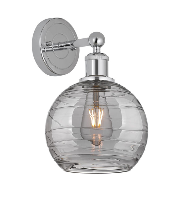 Innovations 616-1W-PC-G1213-8SM One Light Wall Sconce, Polished Chrome