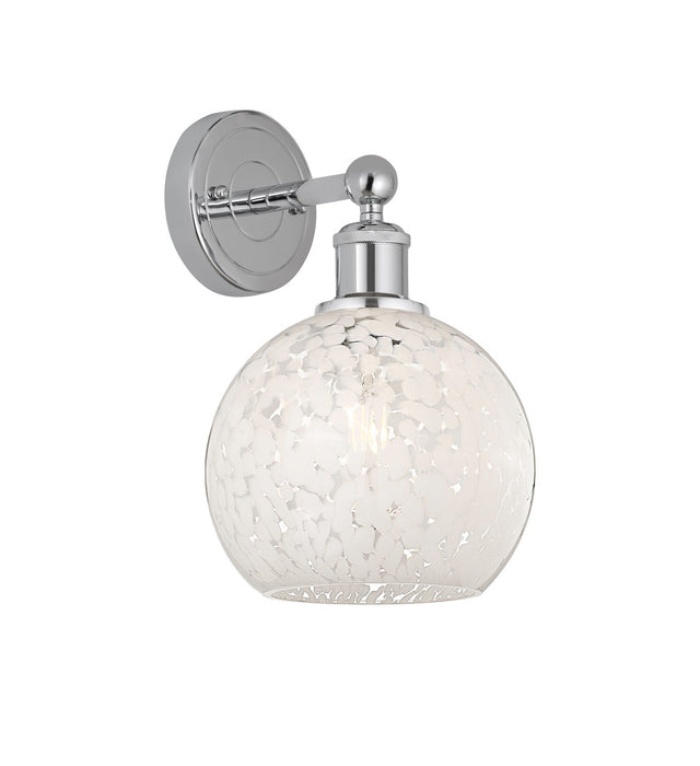 Innovations 616-1W-PC-G1216-8WM LED Wall Sconce, Polished Chrome