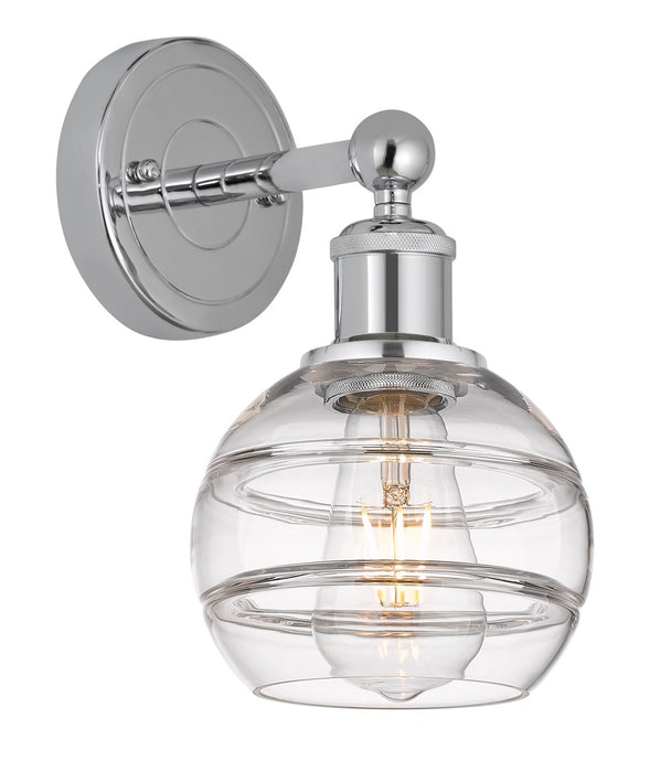 Innovations 616-1W-PC-G556-6CL One Light Wall Sconce, Polished Chrome