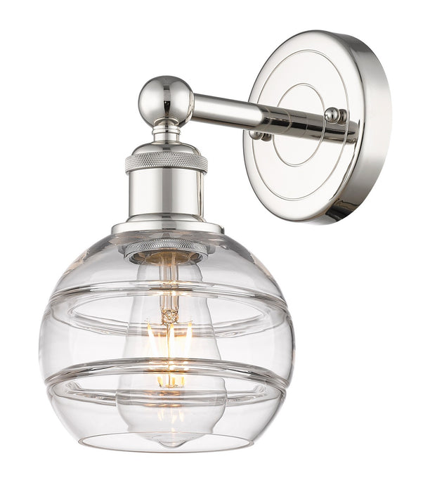 Innovations 616-1W-PN-G556-6CL One Light Wall Sconce, Polished Nickel