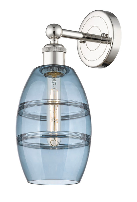 Innovations 616-1W-PN-G557-6BL One Light Wall Sconce, Polished Nickel