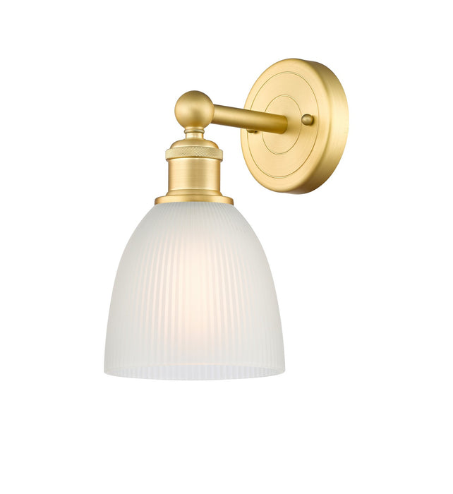 Innovations 616-1W-SG-G381 One Light Wall Sconce, Satin Gold