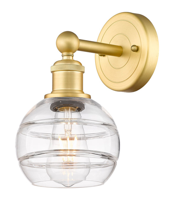 Innovations 616-1W-SG-G556-6CL One Light Wall Sconce, Satin Gold