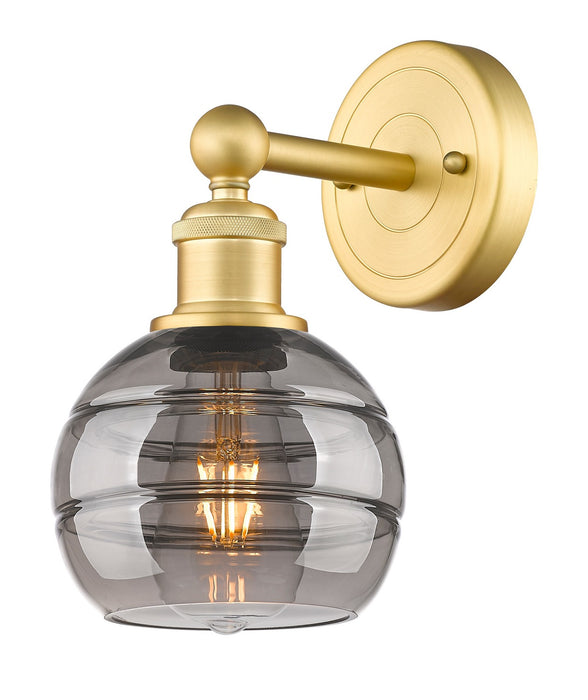 Innovations 616-1W-SG-G556-6SM One Light Wall Sconce, Satin Gold