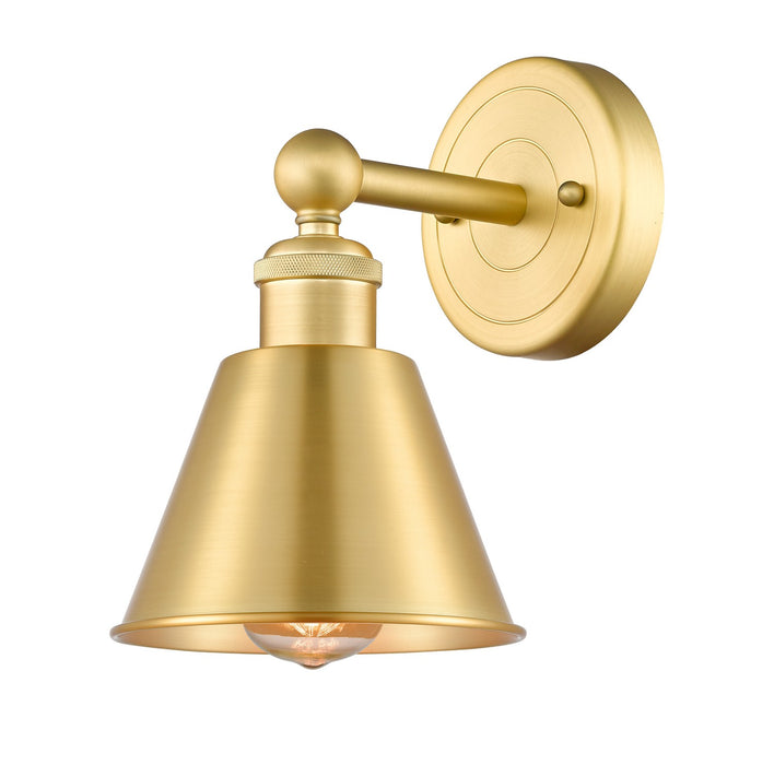 Innovations 616-1W-SG-M8-SG One Light Wall Sconce, Satin Gold